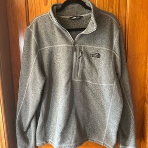 The North Face Gray Fleece Pullover